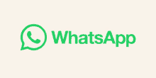 a green whatsapp logo with a phone icon