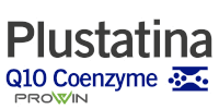 a logo for plustatina q10 coenzyme prowin