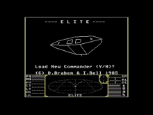 a computer screen shows a drawing of a crystal and says elite