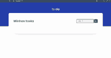 a screenshot of a website that says minhas tasks on it