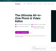 a screenshot of the ultimate all-in-one photo & video editor