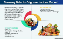 a poster for germany galacto-oligosaccharides market