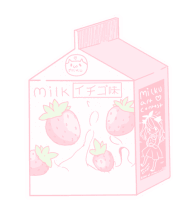 a box of milk with strawberries on it