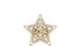 a star shaped badge that says deputy lore person