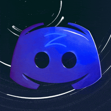 a blue discord logo with the letter n visible