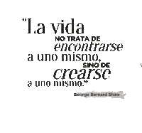 a quote from george bernard shaw is written in spanish