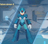 falcon armor x is shown in a video game screen