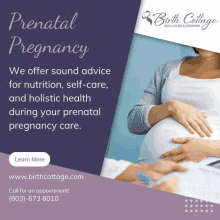 birth cottage offers sound advice for prenatal pregnancy