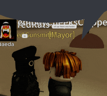 a screenshot of a video game with the name edgunsmit mayor on the screen