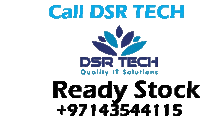 a logo for dsr tech quality it solutions ready stock +97143554115