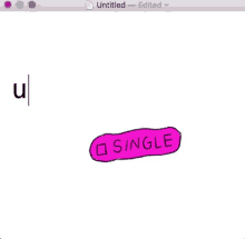 a computer screen with a drawing of a person asking why they are a single .