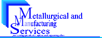 the logo for metallurgical and manufacturing services