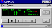 a screen shot of a winplay3 program