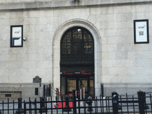 a building with a sign that says nyse