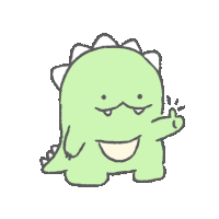 Dinosaur Cute Sticker