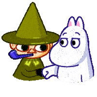 a cartoon drawing of a wizard and a white horse