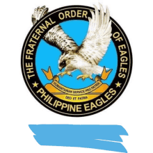 the logo for the fraternal order of eagles of philippines