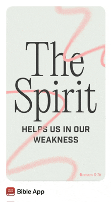 the spirit helps us in our weakness romans 8 26