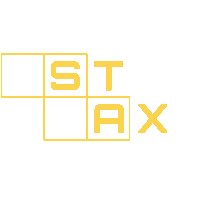 a logo for a company called st ax