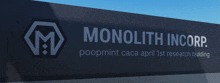 monolith incorp poopmint caca april first research building