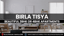 birla tisya beautiful 3bhk or 4bhk apartments