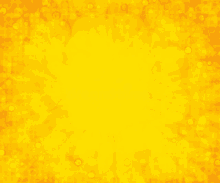 a yellow background with a lot of circles on it .