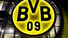 a sign that says bvb 09 on it