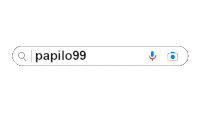 a google search bar for papillo99 with a microphone and camera icons