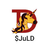 a logo with a unicorn and the letter d