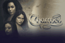 a poster for the tv show charmed with three women