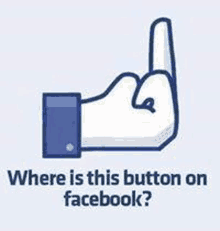 where is this button on facebook ? a hand giving a middle finger .