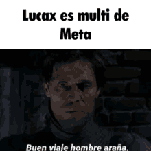 lucax is multi de meta and buen viaje hombre arana