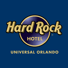 a logo for the hard rock hotel universal orlando