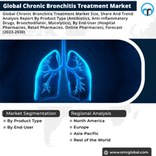 global chronic bronchitis treatment market analysis report by product type