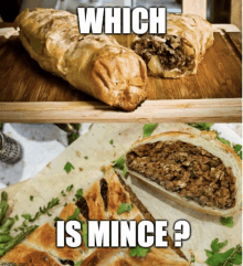 Vegetarian Mince Mince Meme