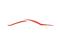 a red and white logo for enduro motors is shown on a white background