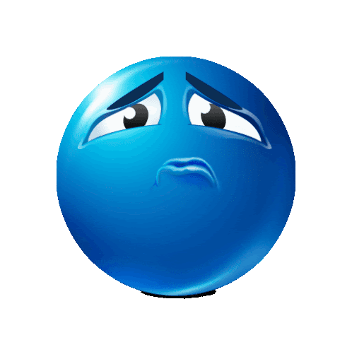 Blue Emoji Sticker - Blue emoji - Discover & Share GIFs