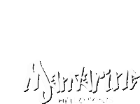 a white logo that says hello fonts on the bottom