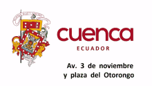 a cuenca ecuador logo with a coat of arms on it