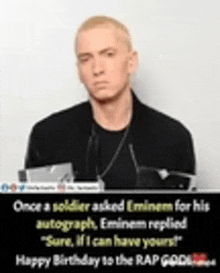 Autograph Irony Eminem Meme