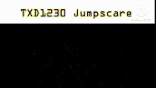 a bunch of penguins are on a screen with the words txd1230 jumpscare