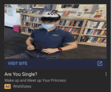 a picture of a man wearing a mask and a crown with the words " are you single " on the bottom