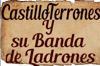 a piece of paper that says castillo terrones y su banda de jadrones