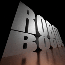 a 3d rendering of the word robot boobs