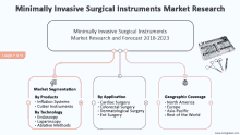 a diagram of minimally invasive surgical instruments market research and forecast