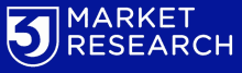 a blue background with the words market research in white letters