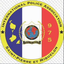 the international police association saint-pierre et miquelon logo