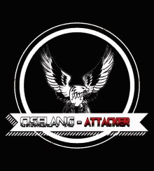 a logo with an eagle and the words gselang attacker