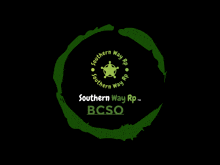 a logo for southern way rp bcso with a sheriff 's star