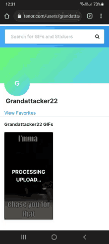 a screenshot of grandattacker22 's facebook page